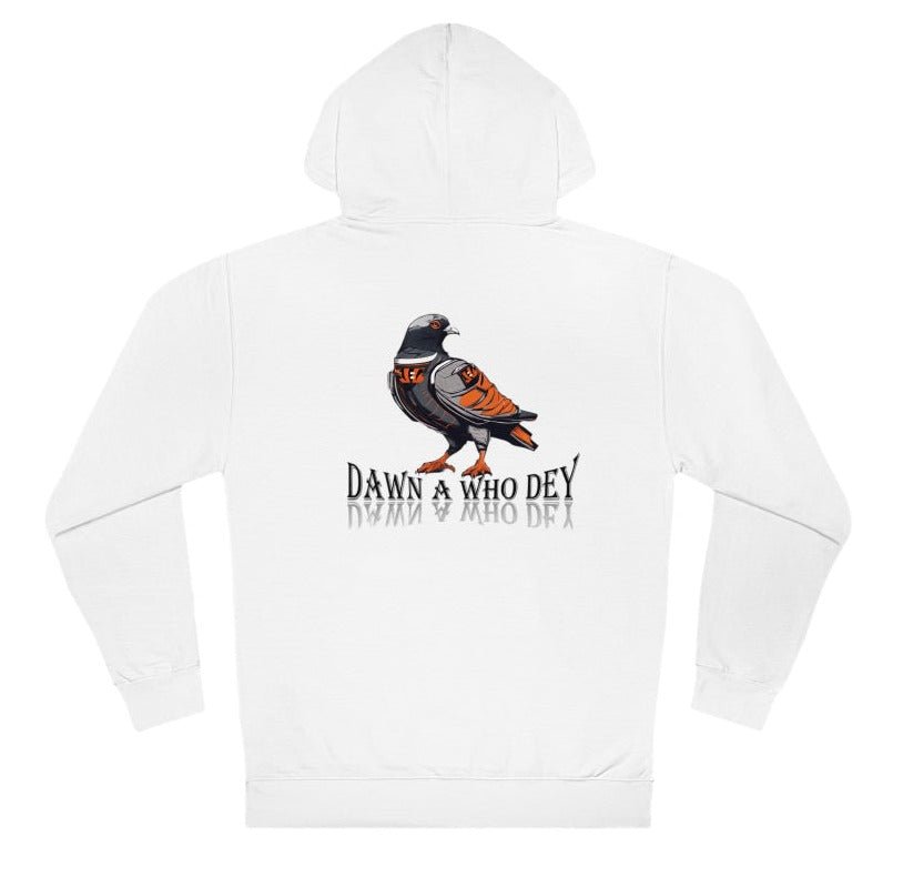 Bengals Pigeons hoodie hand-drawn jam band football design unisex
