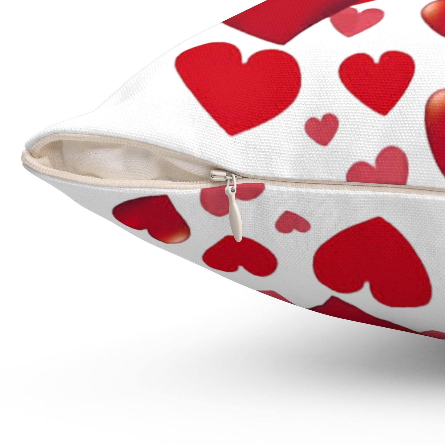 Valentine’s Day accent pillow original romantic design 14x14 decorative throw