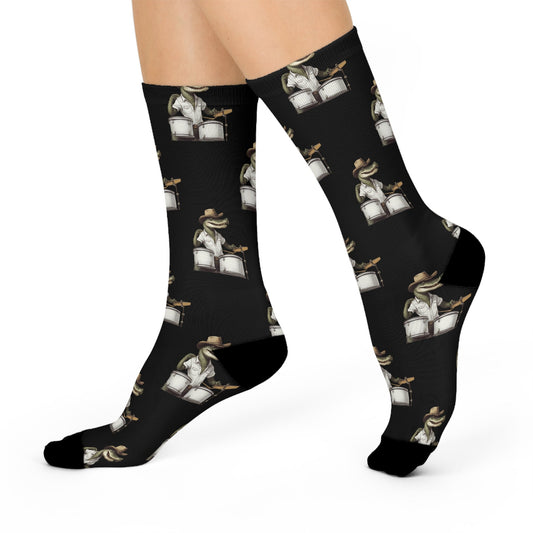 pigeons playing ping pong gator beats psychedelic colorful jam band crew socks