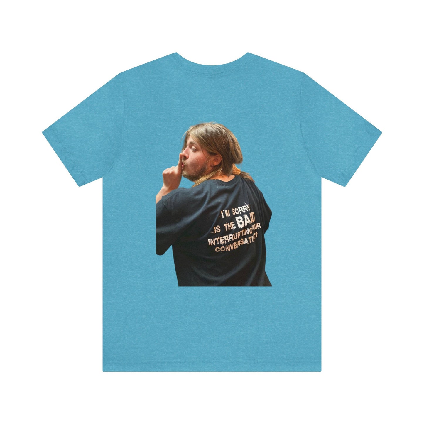 Just Jack jam band super-fan short sleeve tee hand-drawn music design unisex