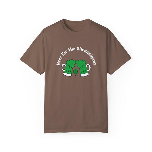 Shenanigans St. Pat’s Day short sleeve tee original Irish design unisex