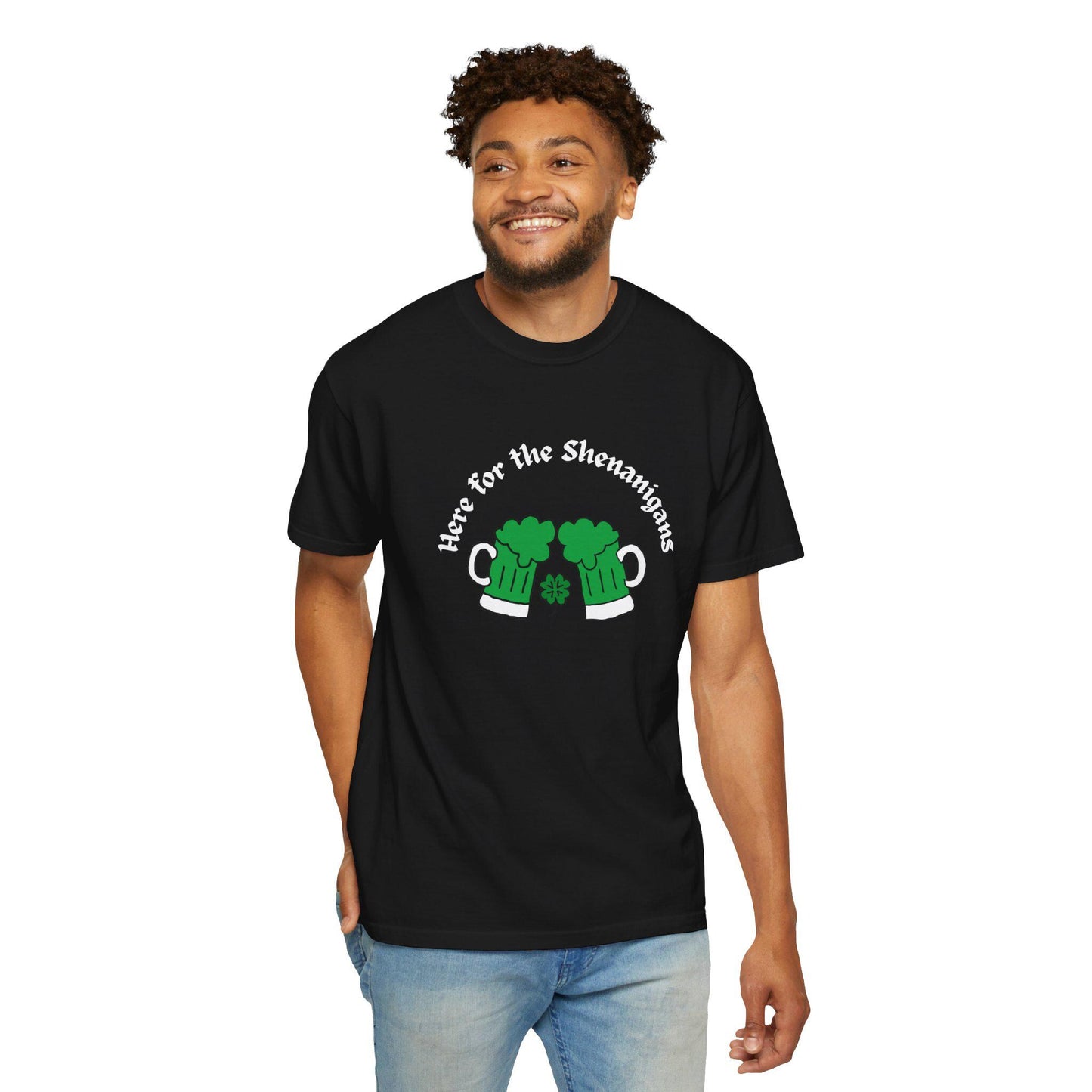 Shenanigans St. Pat’s Day short sleeve tee original Irish design unisex