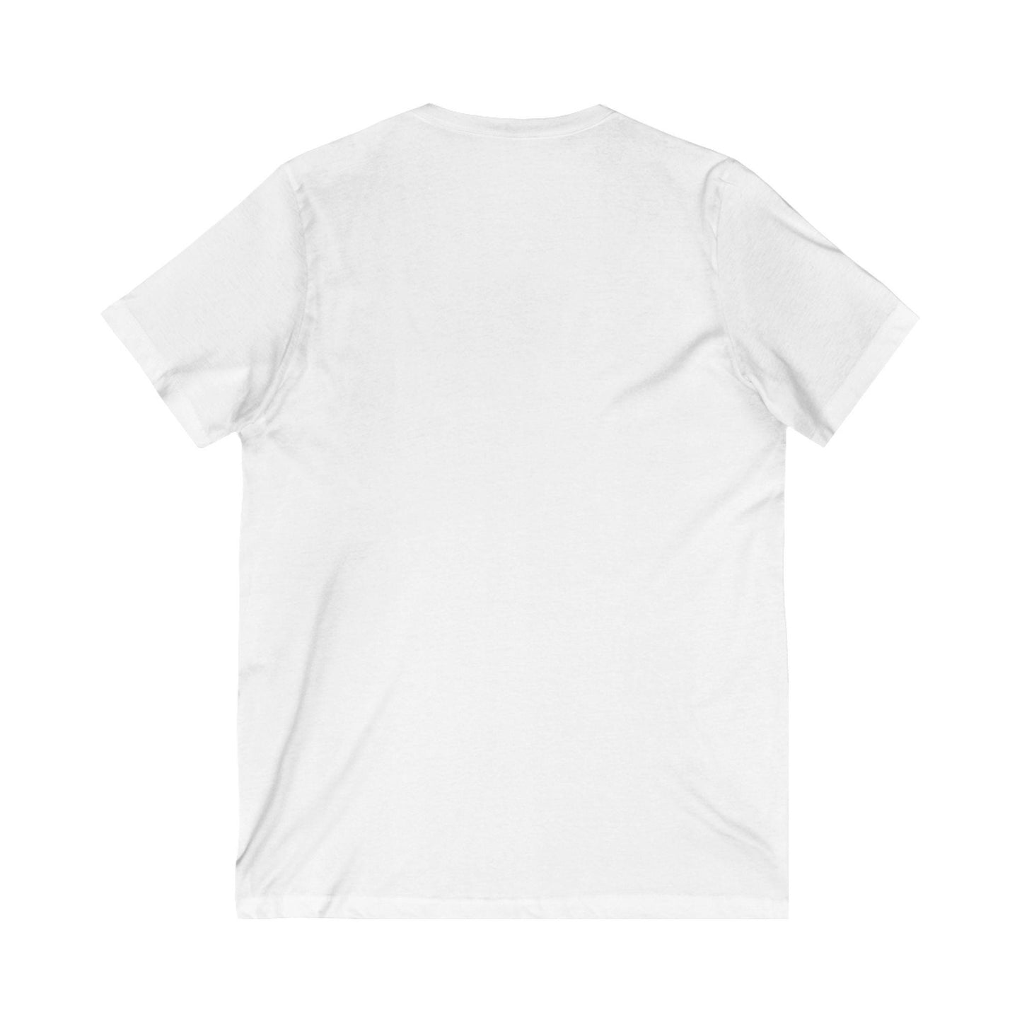 White t-shirt on a white background