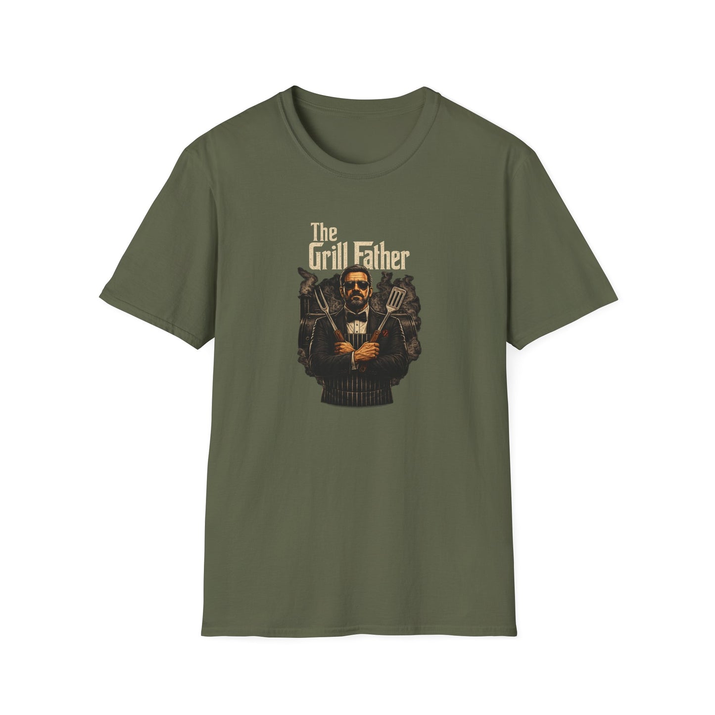 The Grill Father Shirt | Funny Fathers Day BBQ Shirt | Grill Master Gift for Dad | Backyard BBQ Tee | Fathers Day Gift for Him