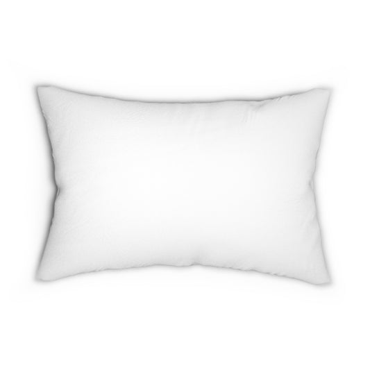 White pillow on a white background