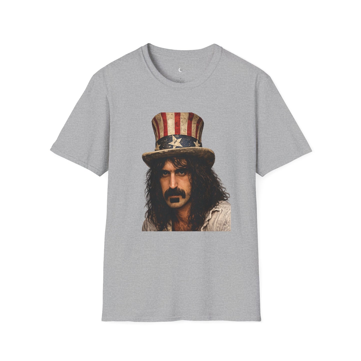 America 250 Zappa Inspired Art T-Shirt | Patriotic Uncle Sam Musician Tee | Limited Edition Independence Day Shirt