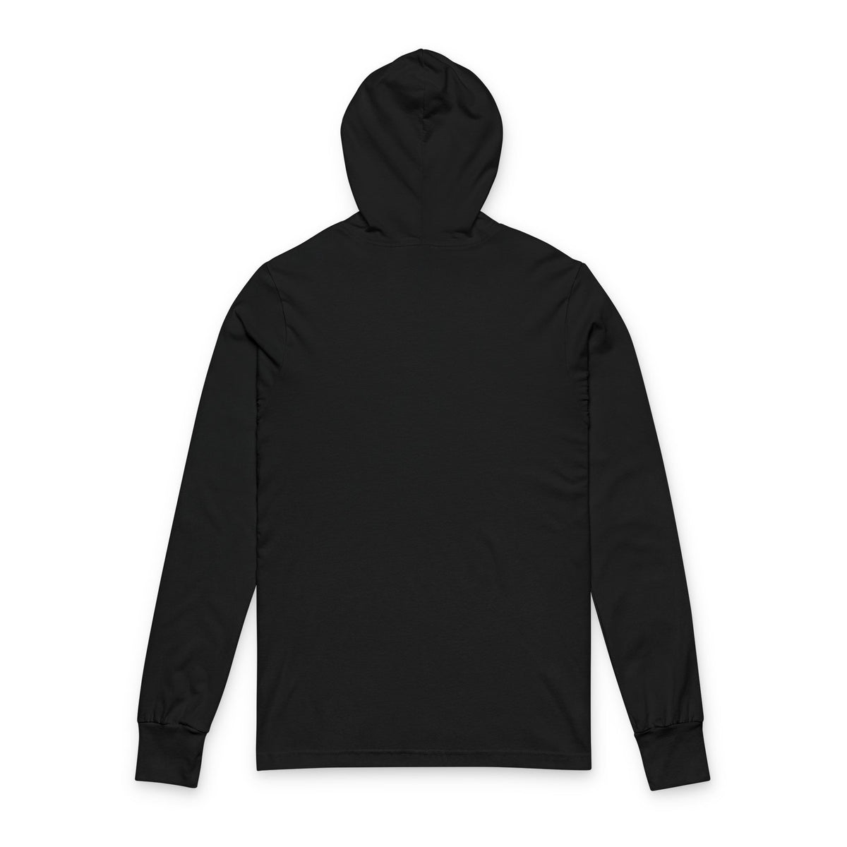 Cincinnati Bengals Inspired Orange & Black Hooded Long Sleeve Tee