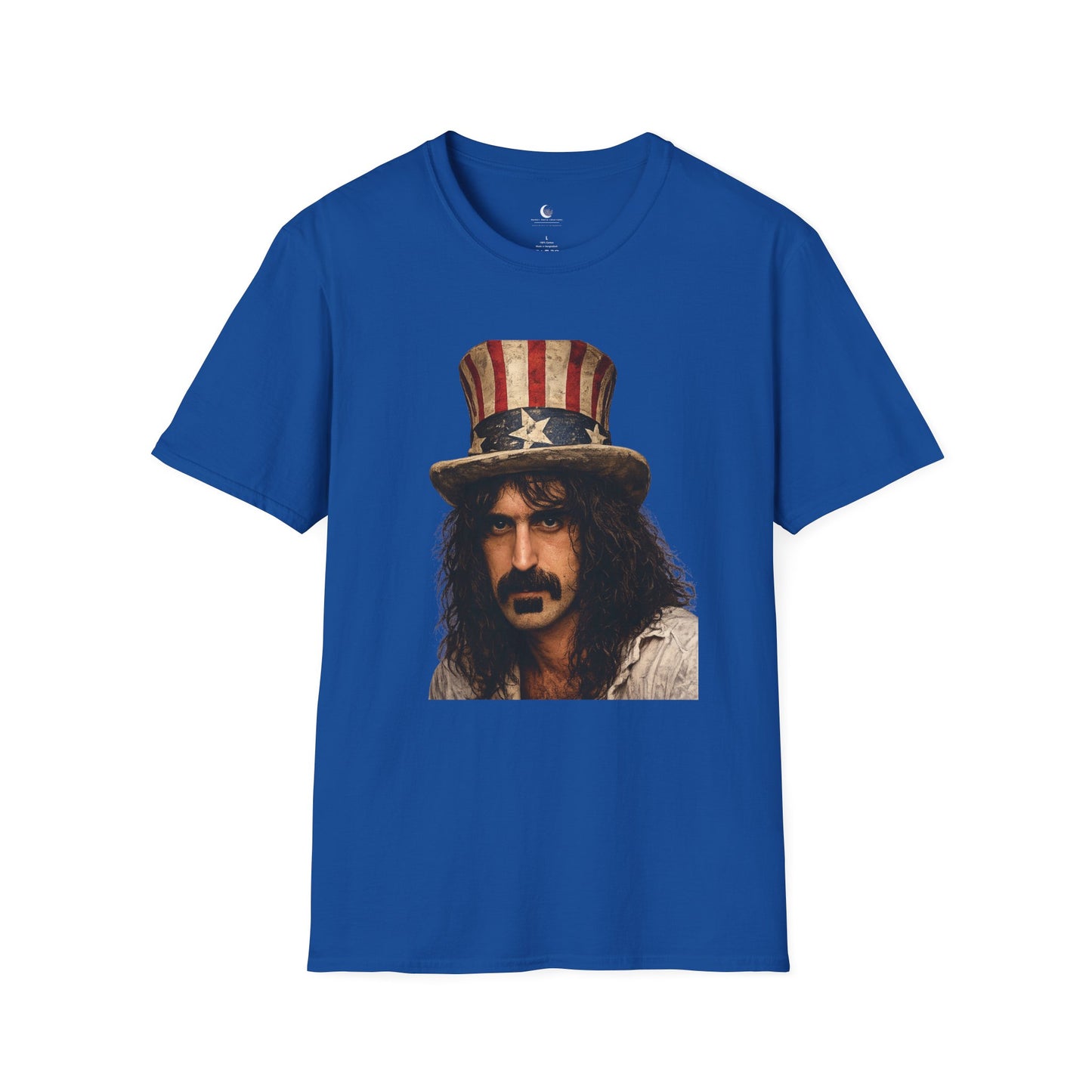 America 250 Zappa Inspired Art T-Shirt | Patriotic Uncle Sam Musician Tee | Limited Edition Independence Day Shirt