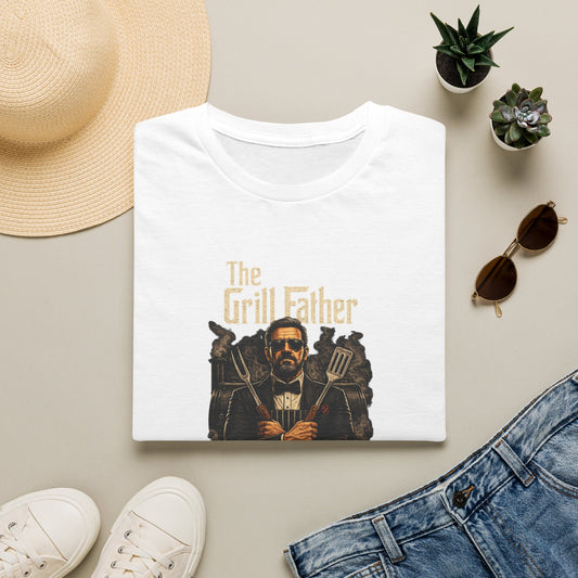 The Grill Father Shirt | Funny Fathers Day BBQ Shirt | Grill Master Gift for Dad | Backyard BBQ Tee | Fathers Day Gift for Him