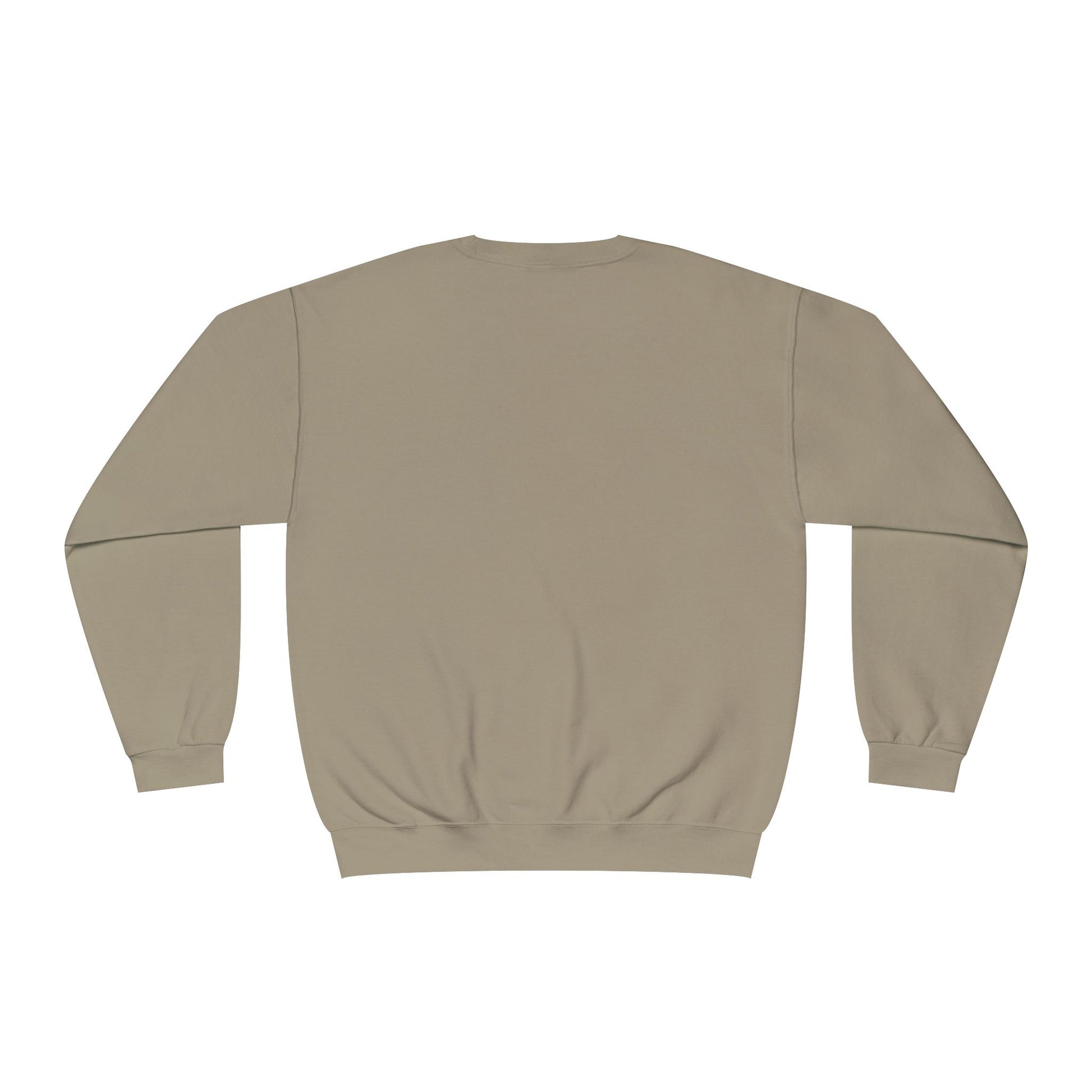 Crewneck sweatshirt featuring original hand-drawn Guyute-inspired artwork with a surreal pig, moon, musical mist, and muted storybook colors.