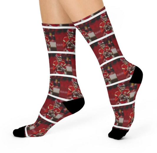 Kansas City Chiefs - Patrick Mahomes Cushioned Crew Socks