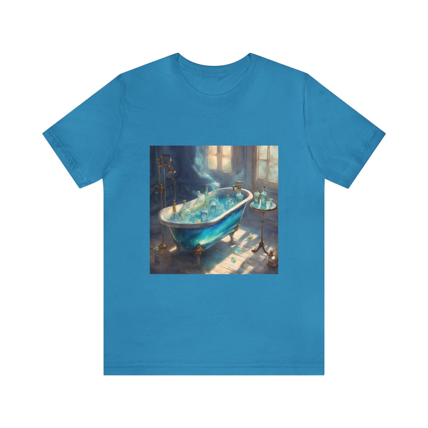 Jam band bathtub short sleeve tee original music festival design unisex