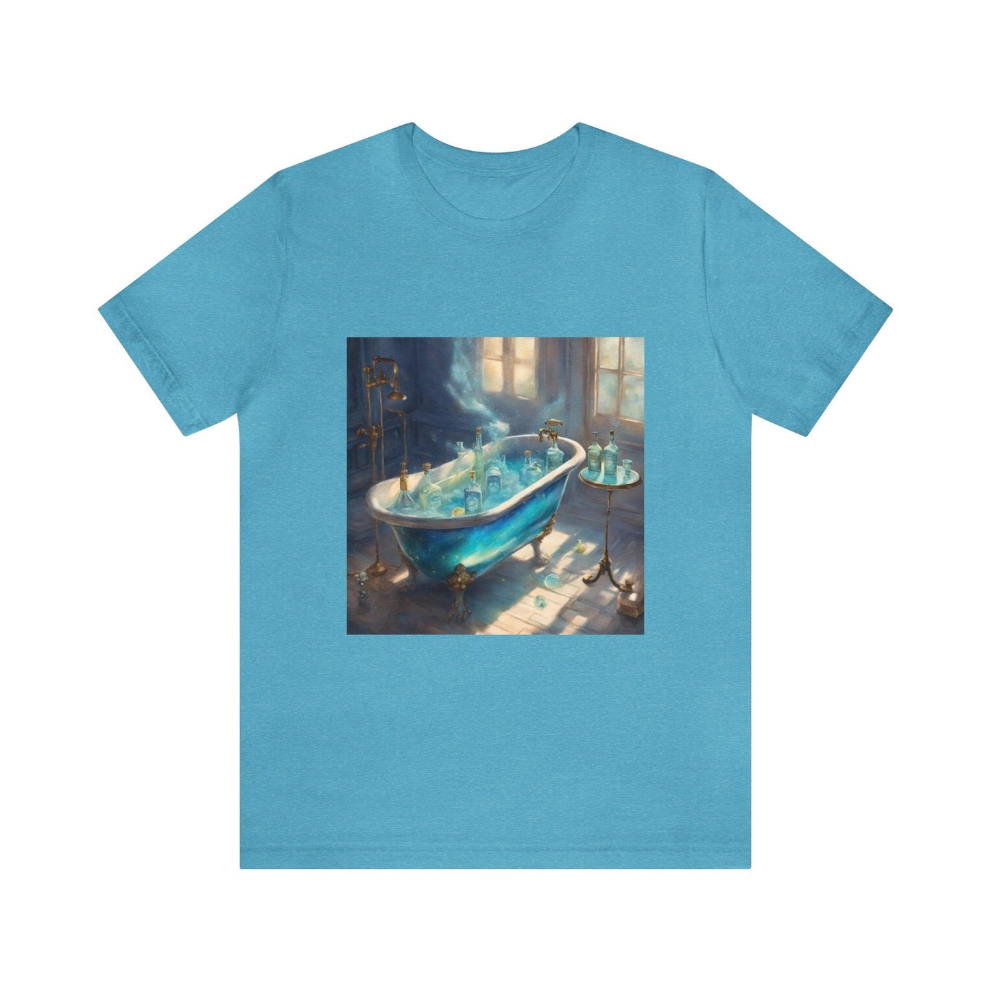 Jam band bathtub short sleeve tee original music festival design unisex