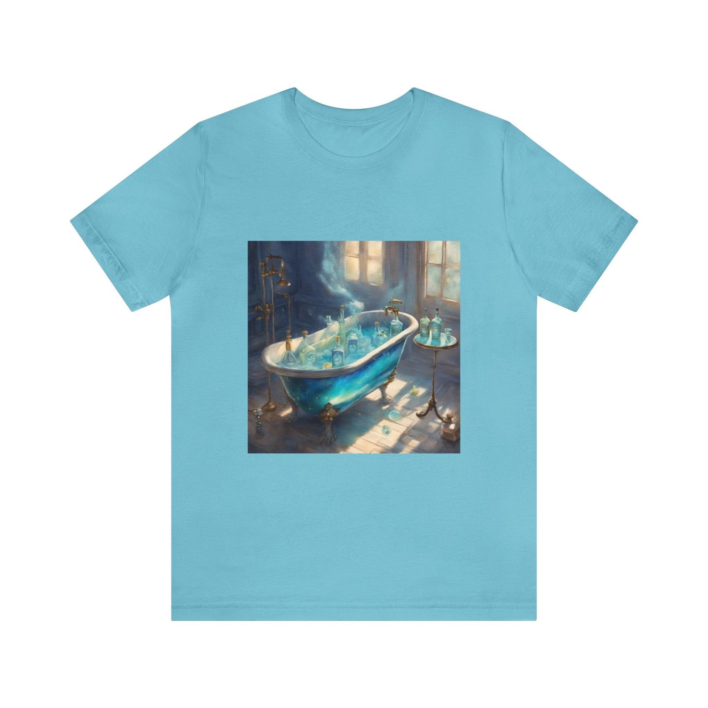 Jam band bathtub short sleeve tee original music festival design unisex