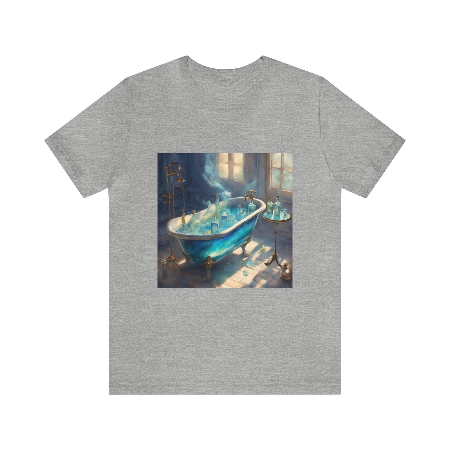Jam band bathtub short sleeve tee original music festival design unisex