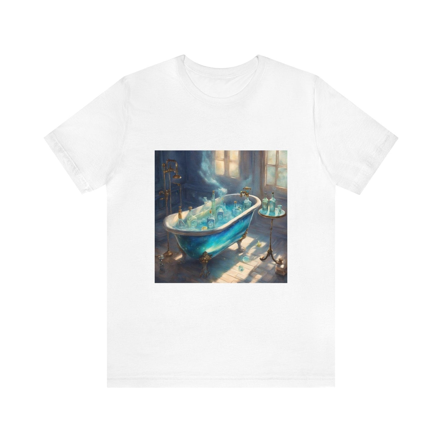 Jam band bathtub short sleeve tee original music festival design unisex