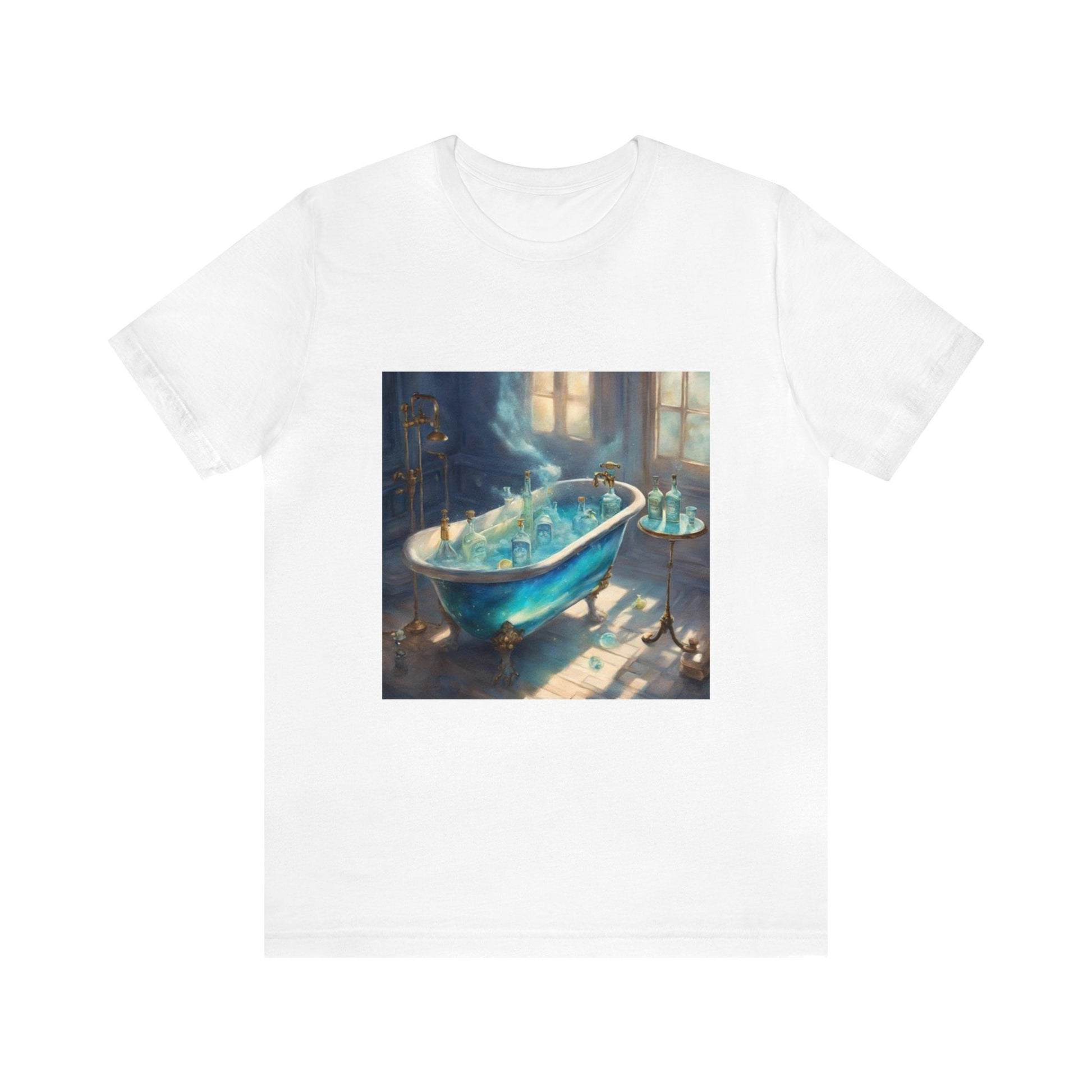 Jam band bathtub short sleeve tee original music festival design unisex