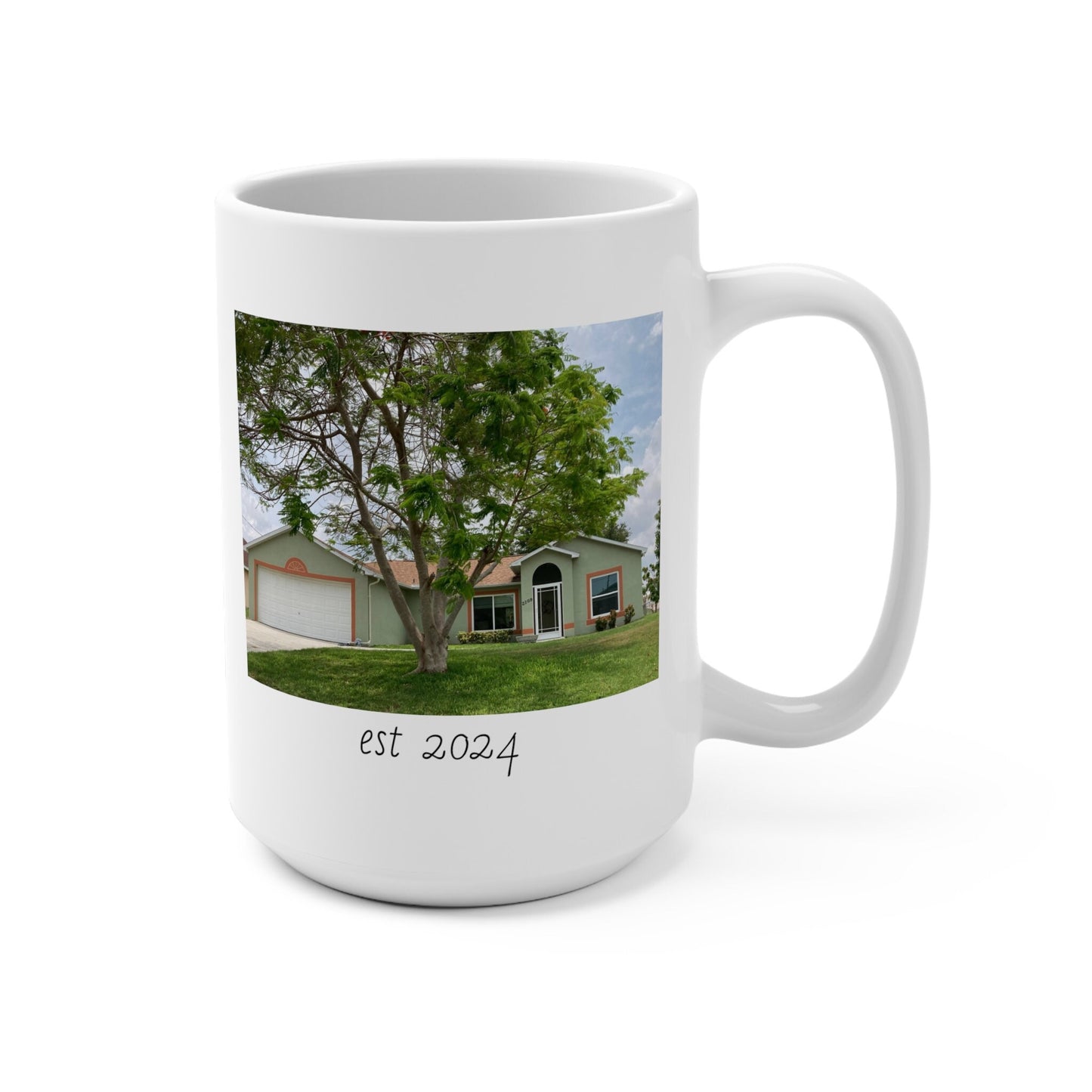 Personalized Housewarming Gift - 15oz Coffee Mug