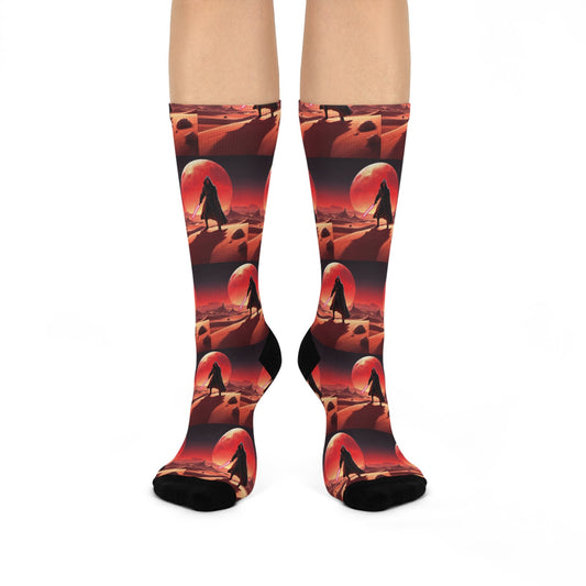 Darth Maul - Star Wars Mandalorian Inspired Cushioned Crew Sock