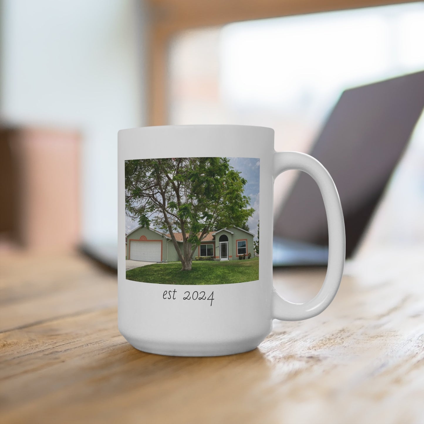 Personalized Housewarming Gift - 15oz Coffee Mug