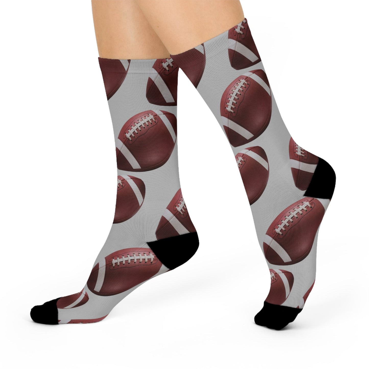 Football Cushioned Crew Socks