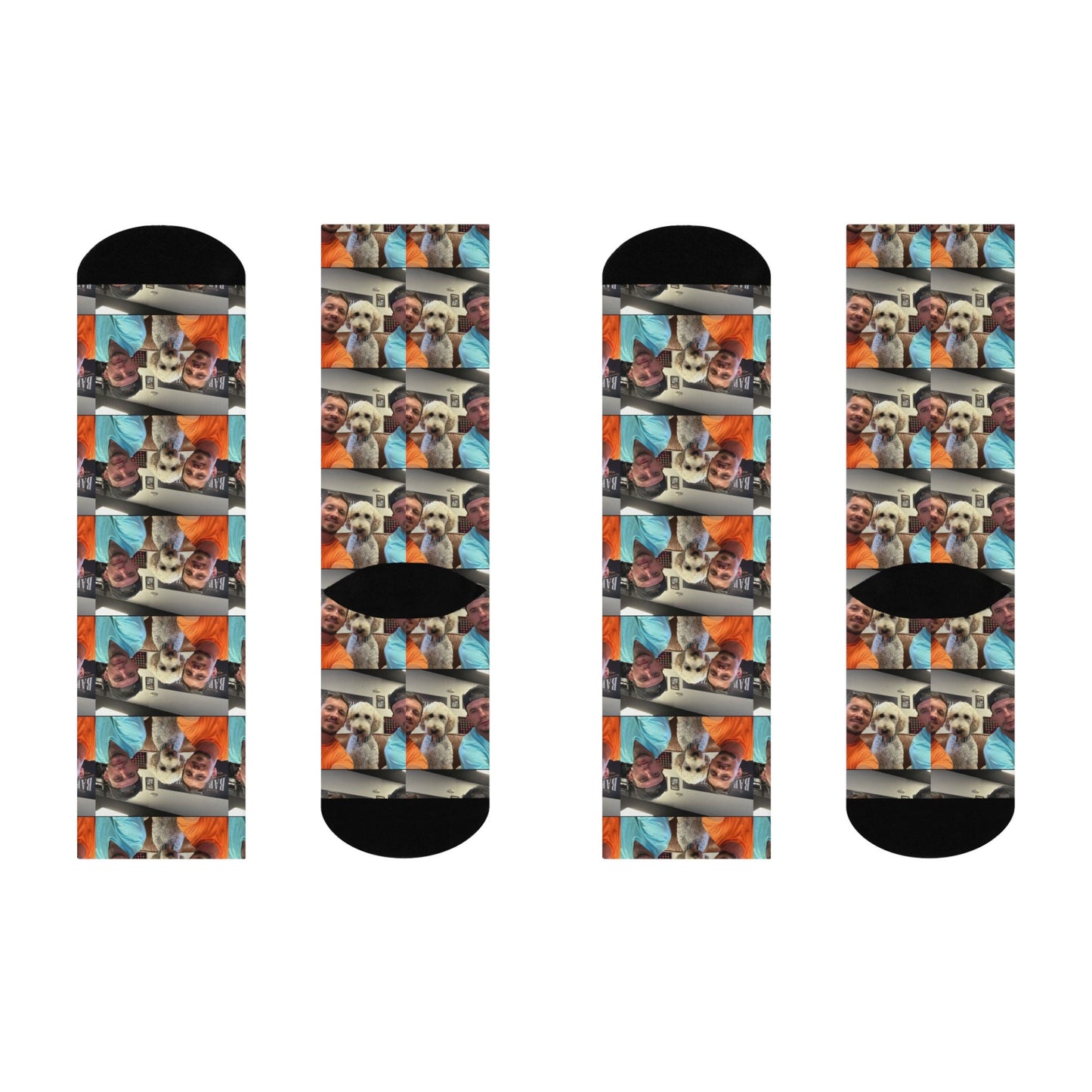 Personalized Photo - Cushioned Crew Socks