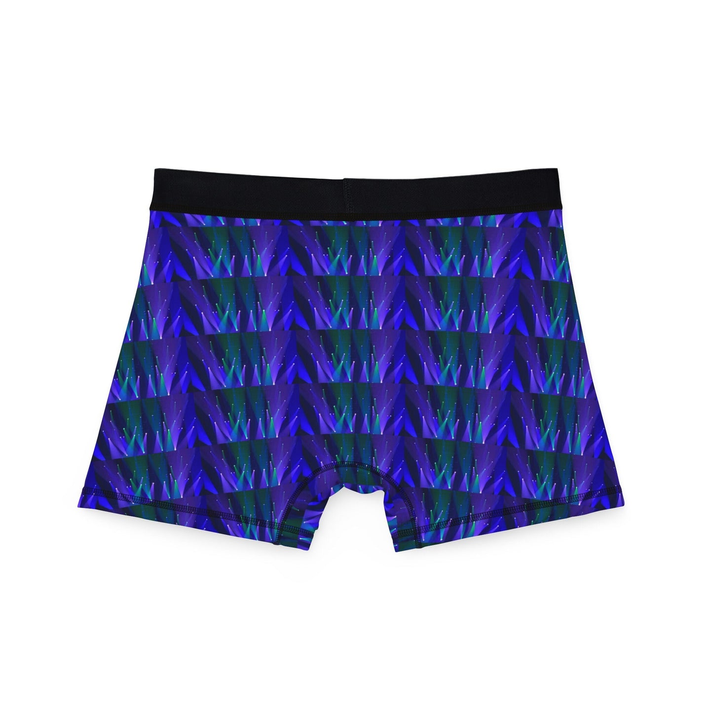 Blue lights concert boxer briefs original music festival photo design