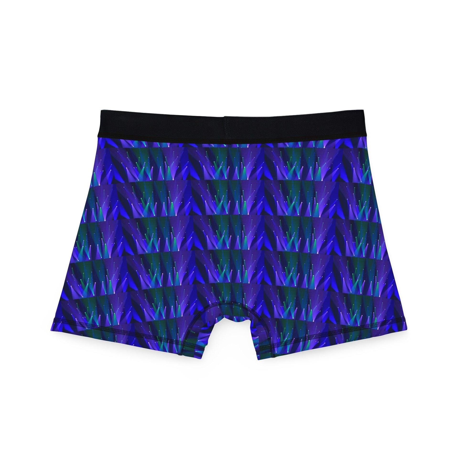 Blue lights concert boxer briefs original music festival photo design