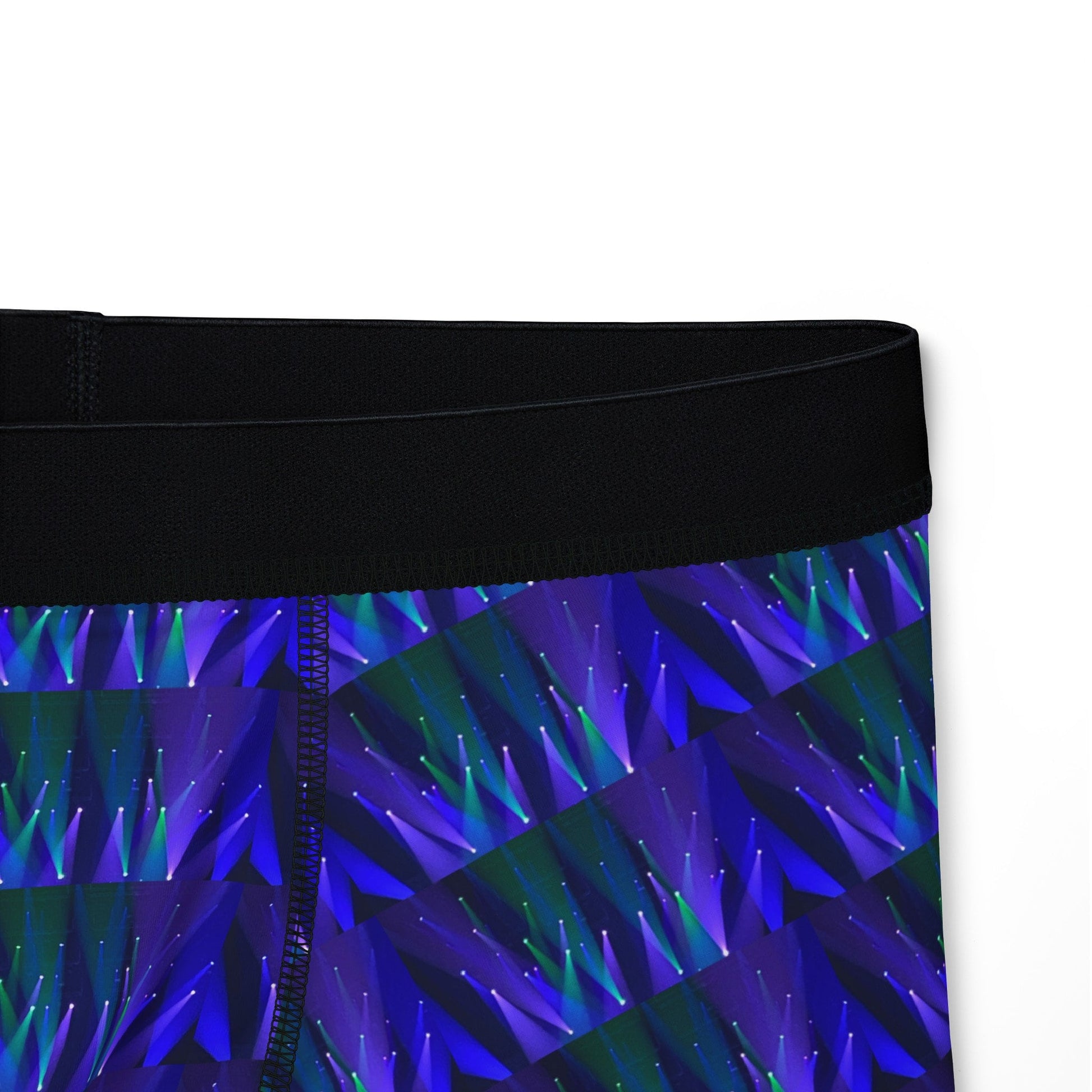 Blue lights concert boxer briefs original music festival photo design
