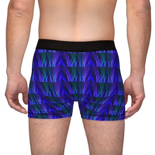 Blue lights concert boxer briefs original music festival photo design