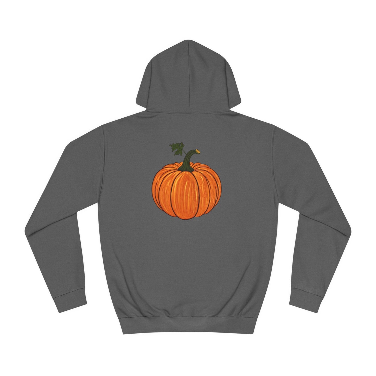 Pumpkin Kisses and Harvest Wishes Fall Season Unisex College Hoodie