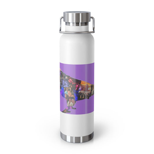 Custom Photo - Copper Vacuum Insulated Bottle, 22oz