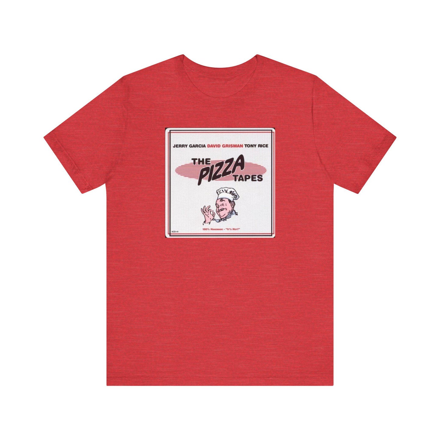 Jerry Garcia & Friends Pizza Jam unisex tee soft vintage music shirt