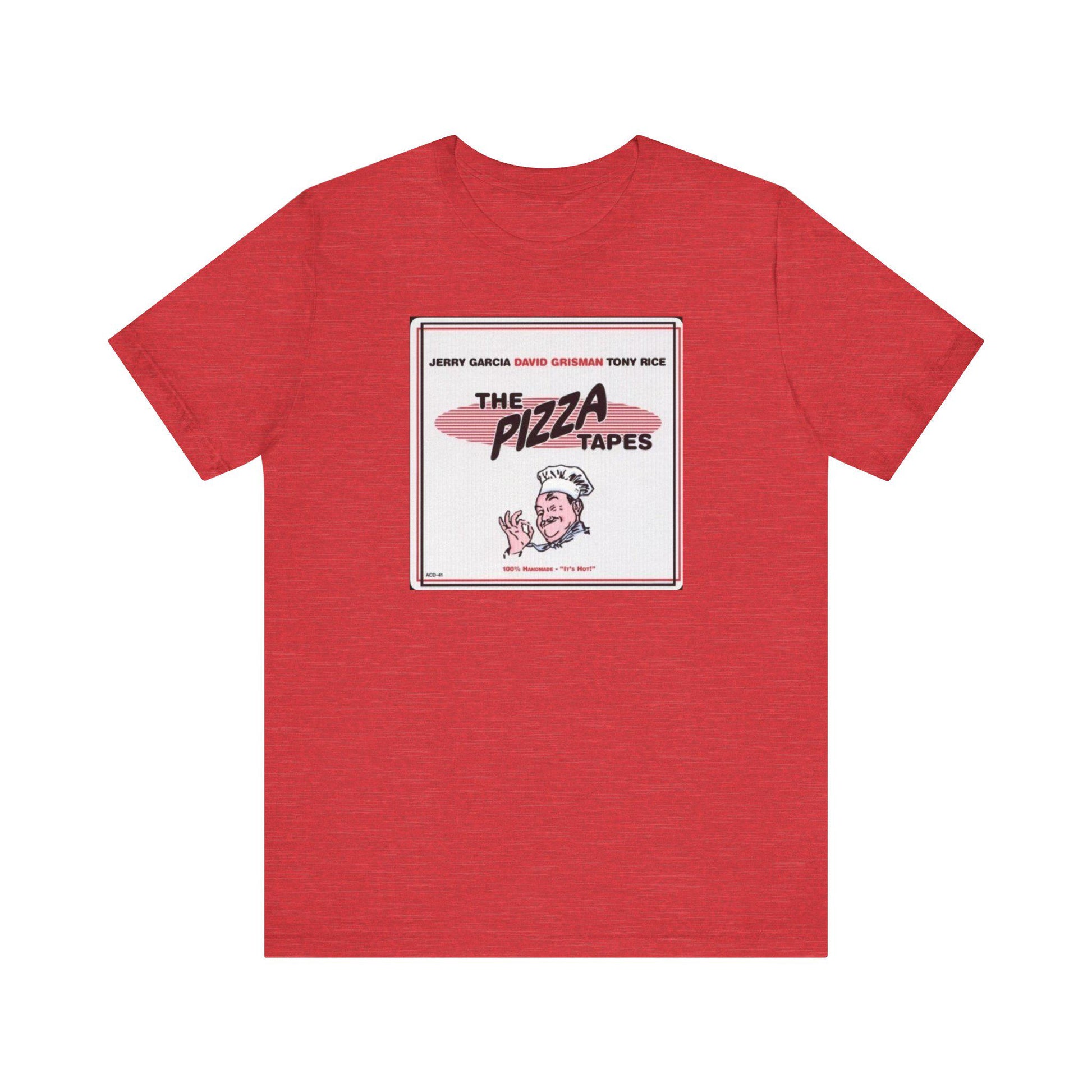 Jerry Garcia & Friends Pizza Jam unisex tee soft vintage music shirt