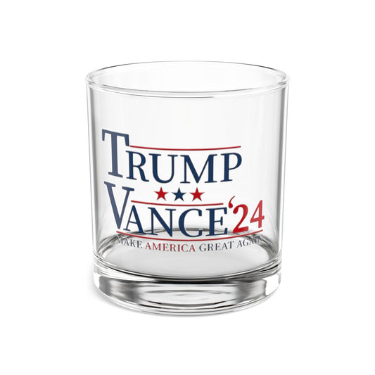 Trump Vance 2024 Rocks Glass, 10oz