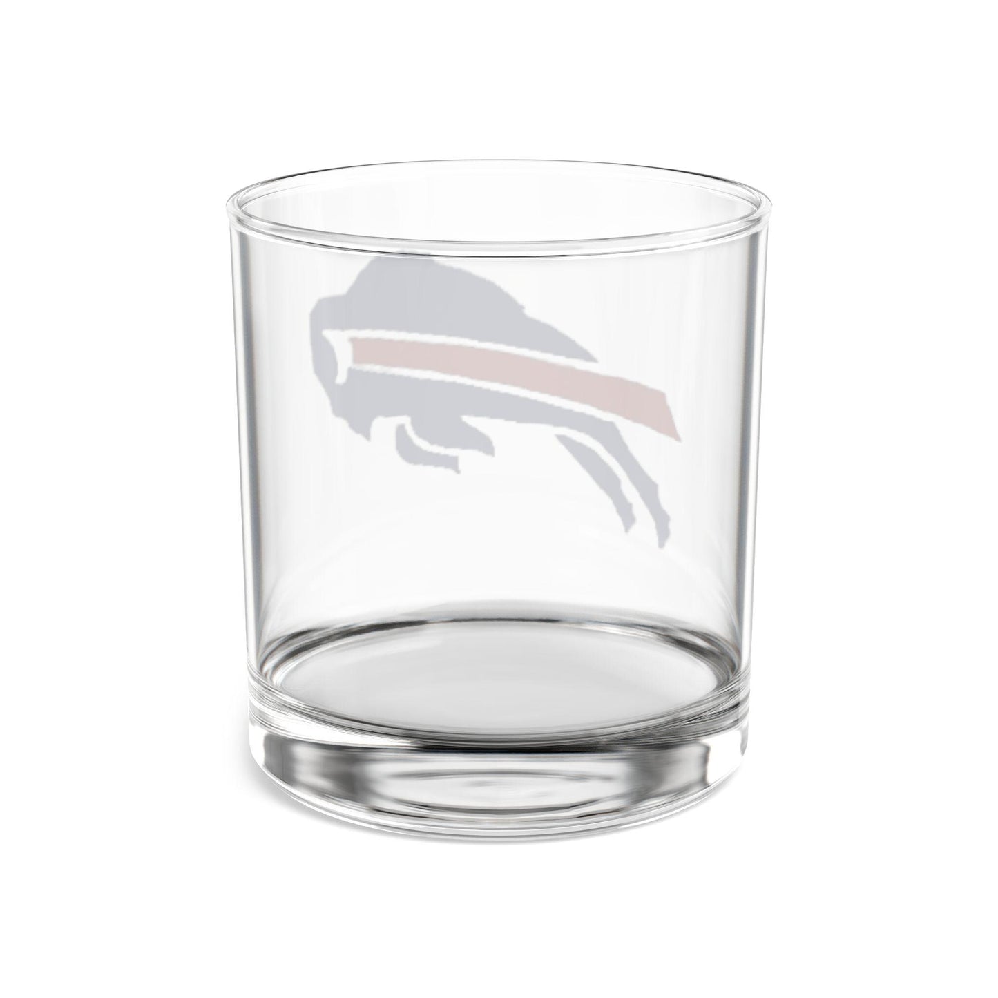 Buffalo Bills 10oz Rocks Glass - Team Spirit Barware - Hand Drawn Art