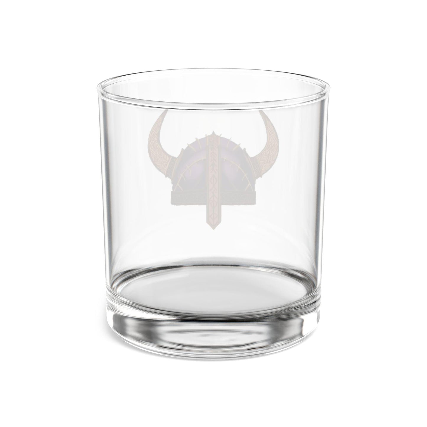 Minnesota Vikings Inspired 10oz Rocks Glass - Team Spirit Barware - Hand Drawn Art