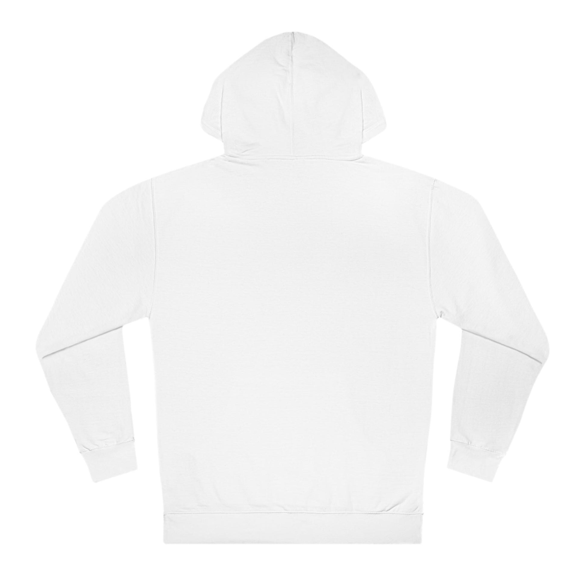 White hoodie on a white background