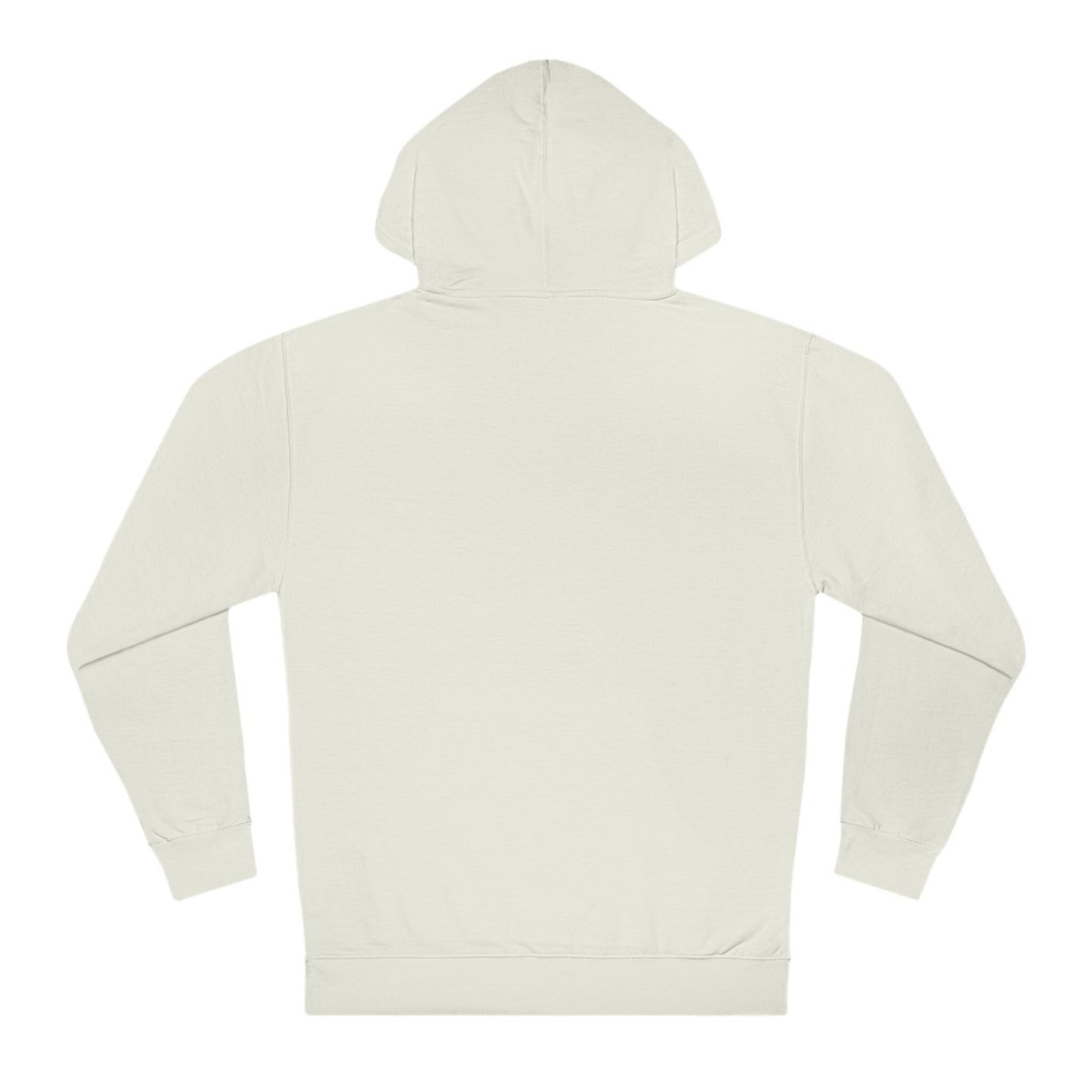 Beige hoodie on a white background