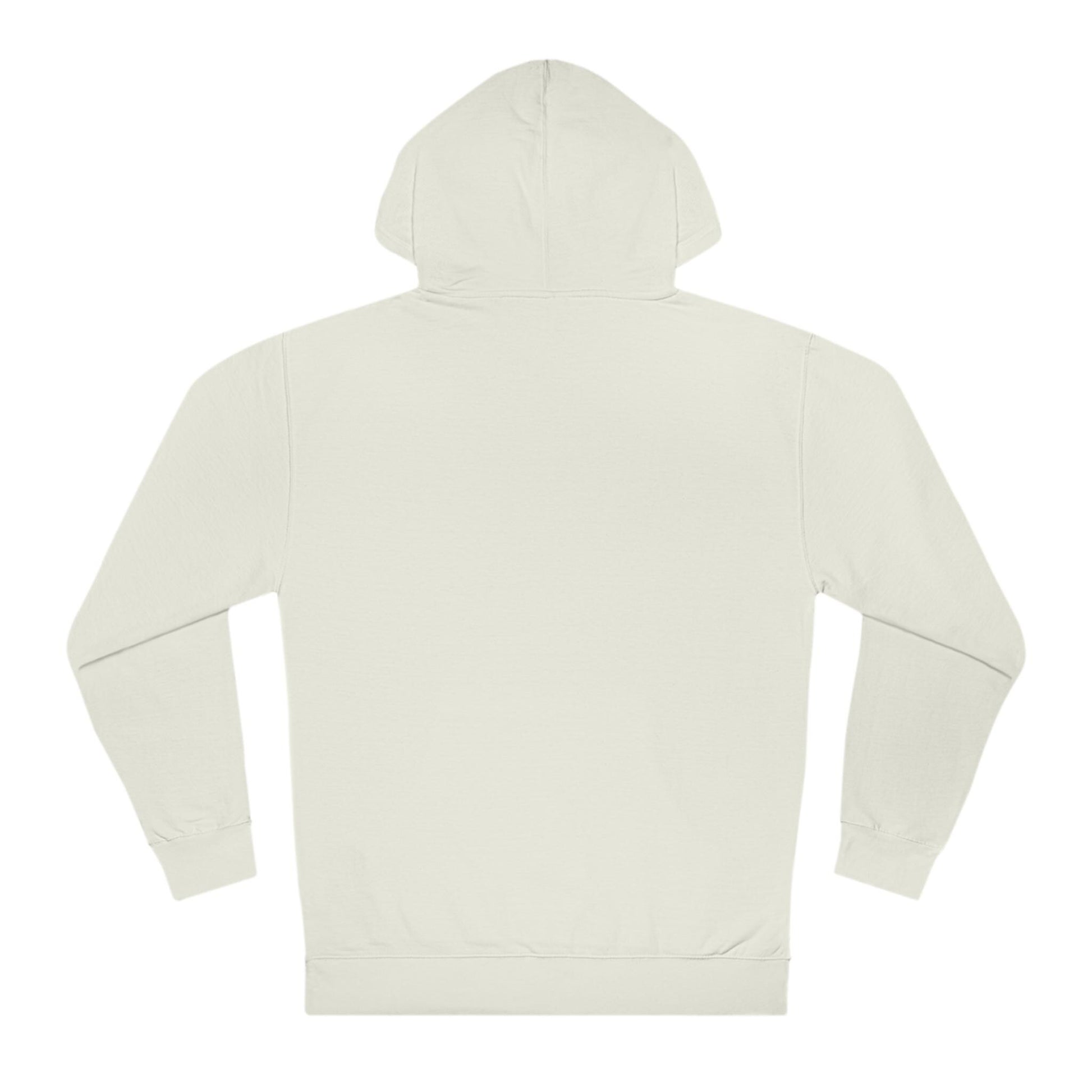 Beige hoodie on a white background