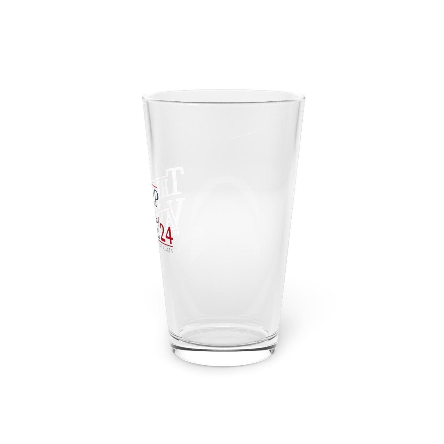 Trump Vance 2024 16-Ounce Pint Glass - Celebrate Victory and Patriotism