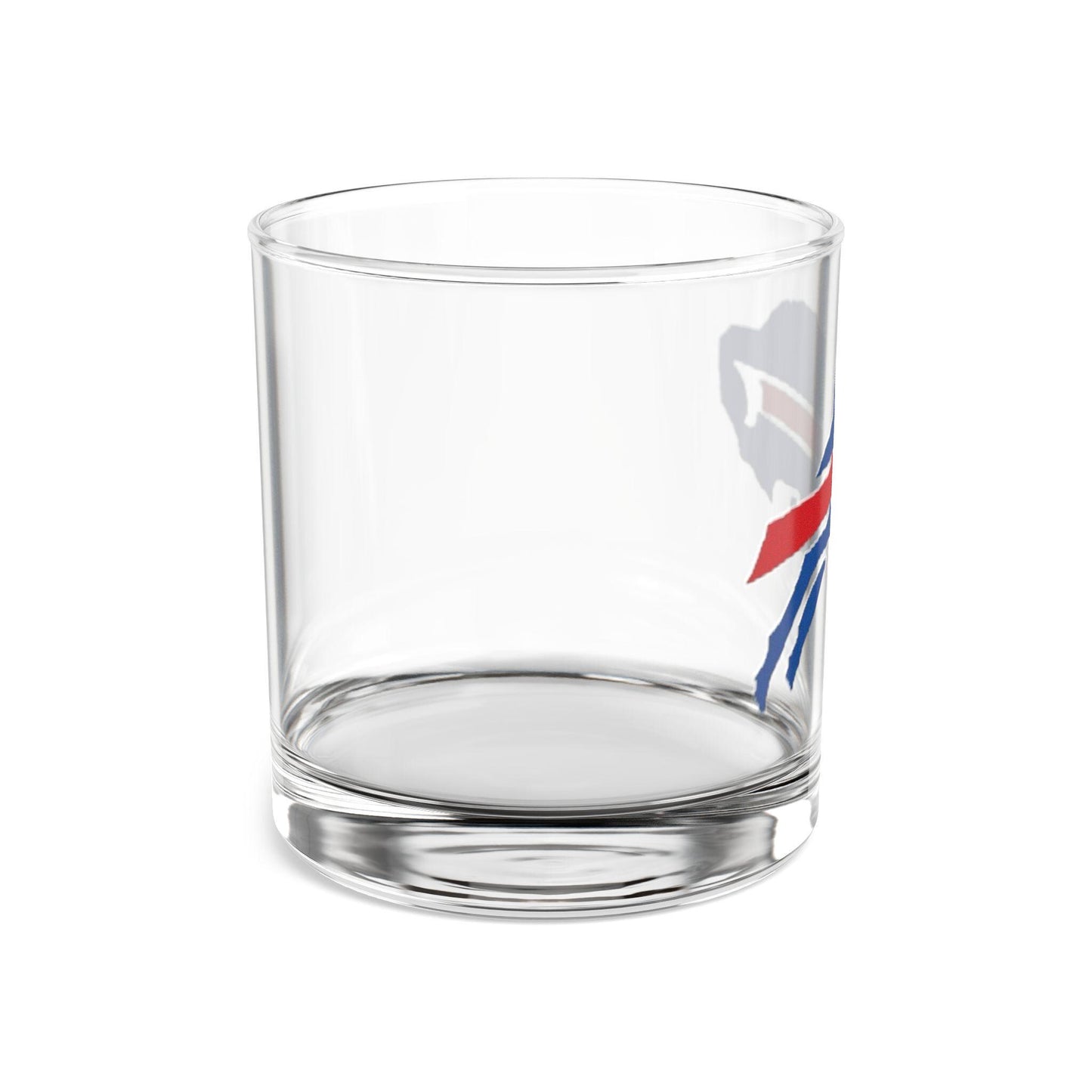 Buffalo Bills 10oz Rocks Glass - Team Spirit Barware - Hand Drawn Art