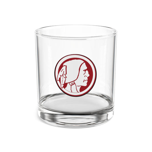 Hand-Drawn Retro Washington Football Rocks Glass - Vintage-Inspired 10oz  Whiskey Tumbler