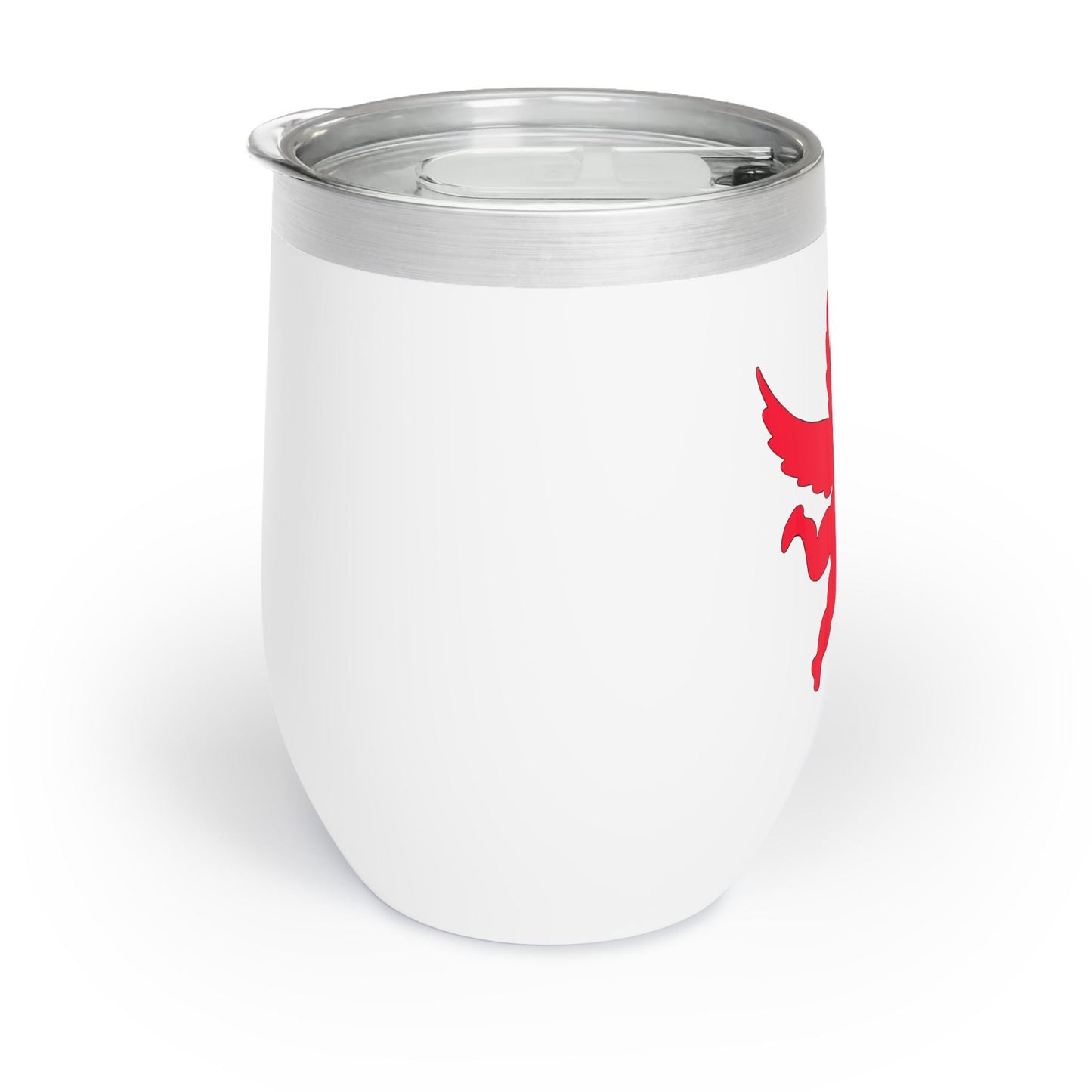 Cupid Valentines Day Insulated Wine Tumbler - Hand-Drawn Design - 11oz