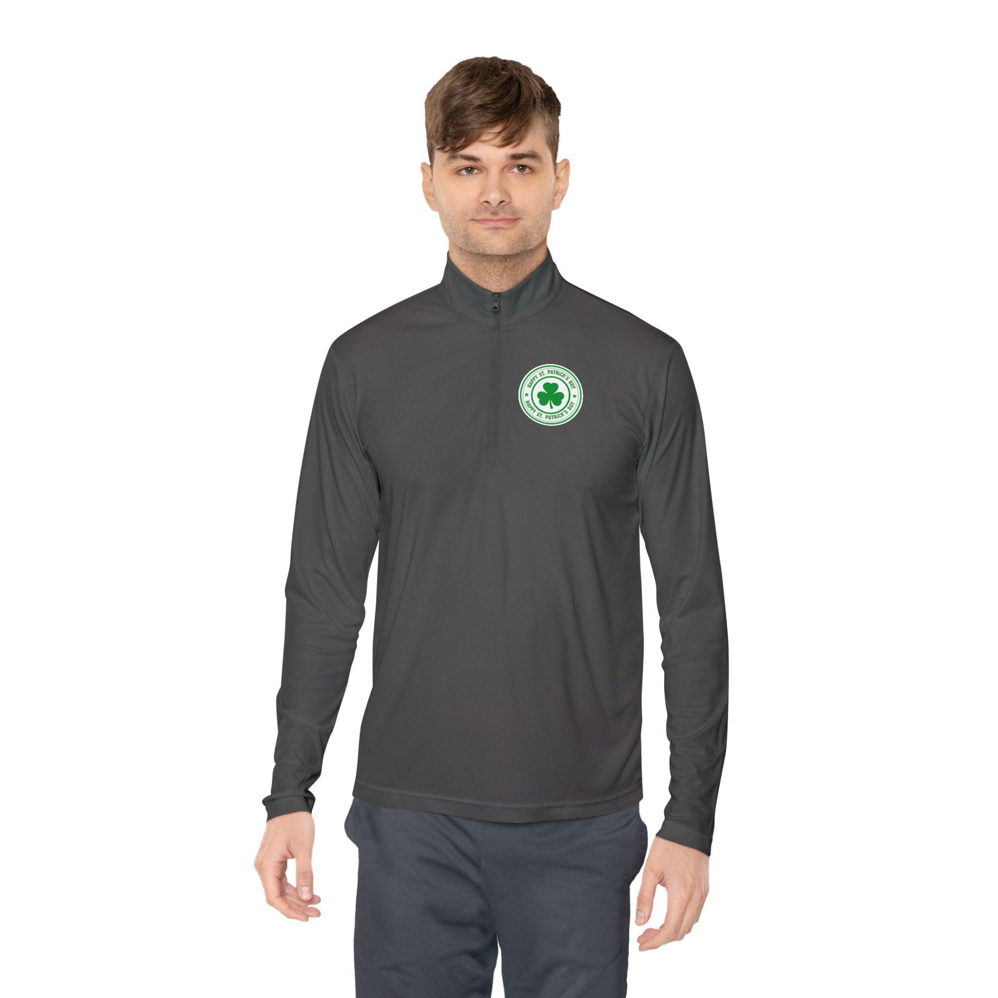 St. Patrick’s Day 1/4 zip pullover original Irish design unisex