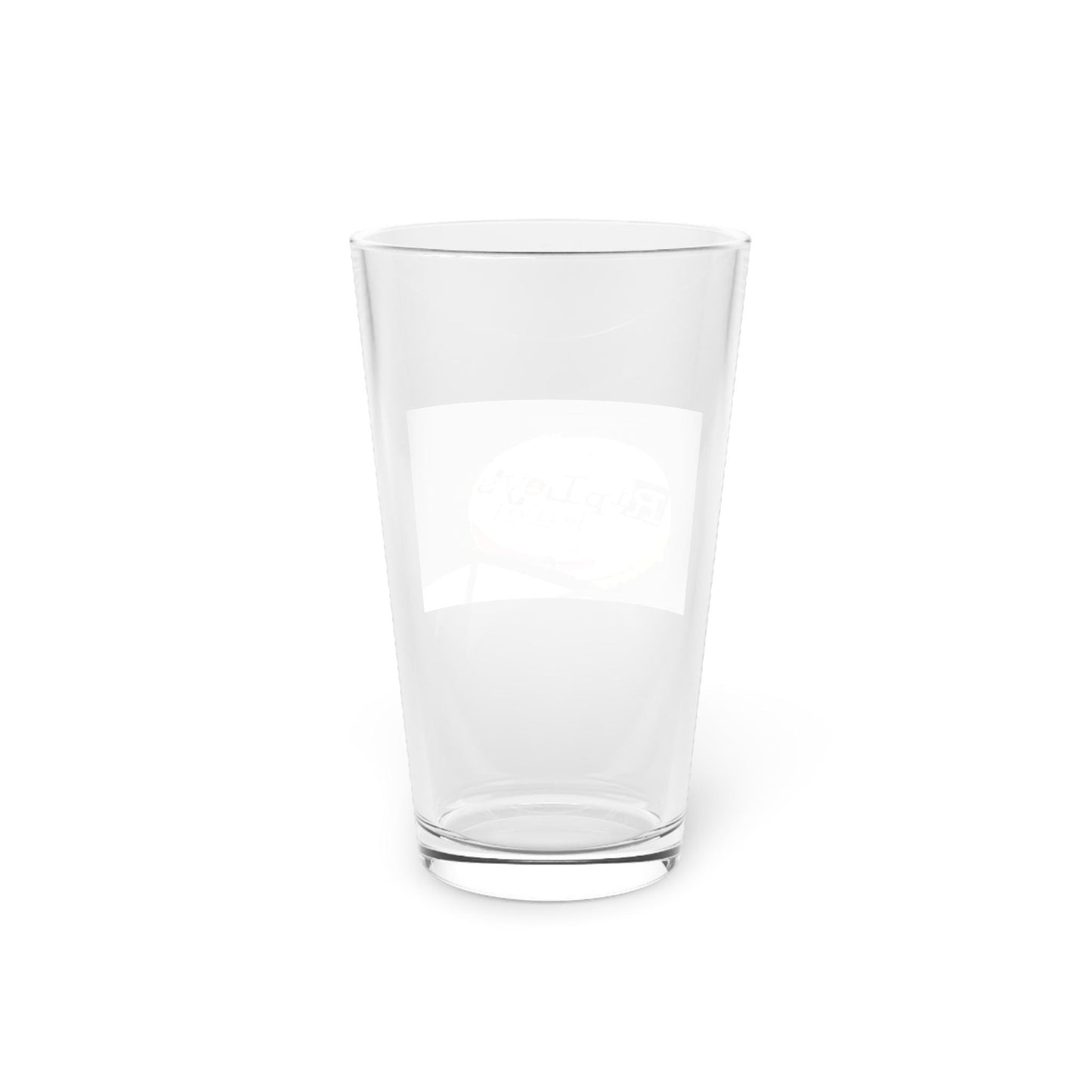 Ripley’s Alive pint glass hand-drawn Clifton Ohio venue sign tribute to Dan Morris 16oz