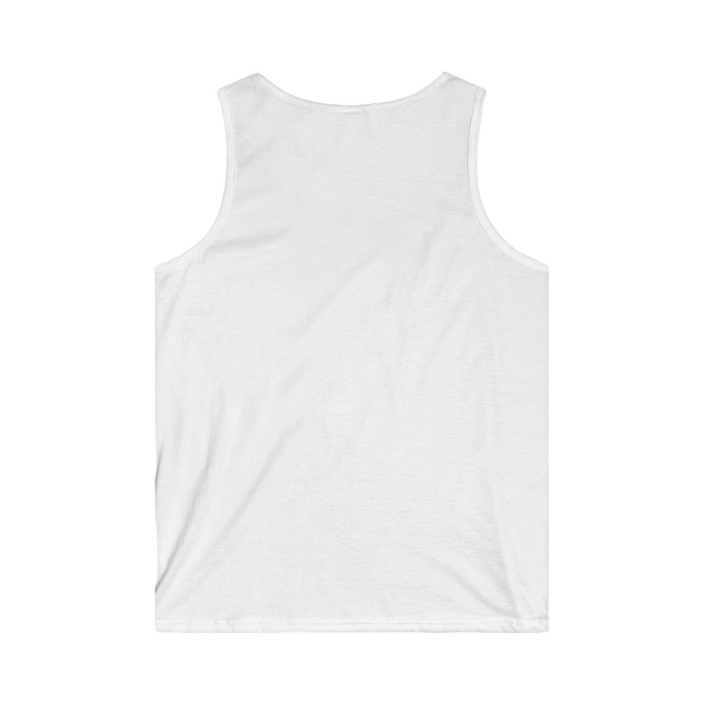 White tank top on a white background