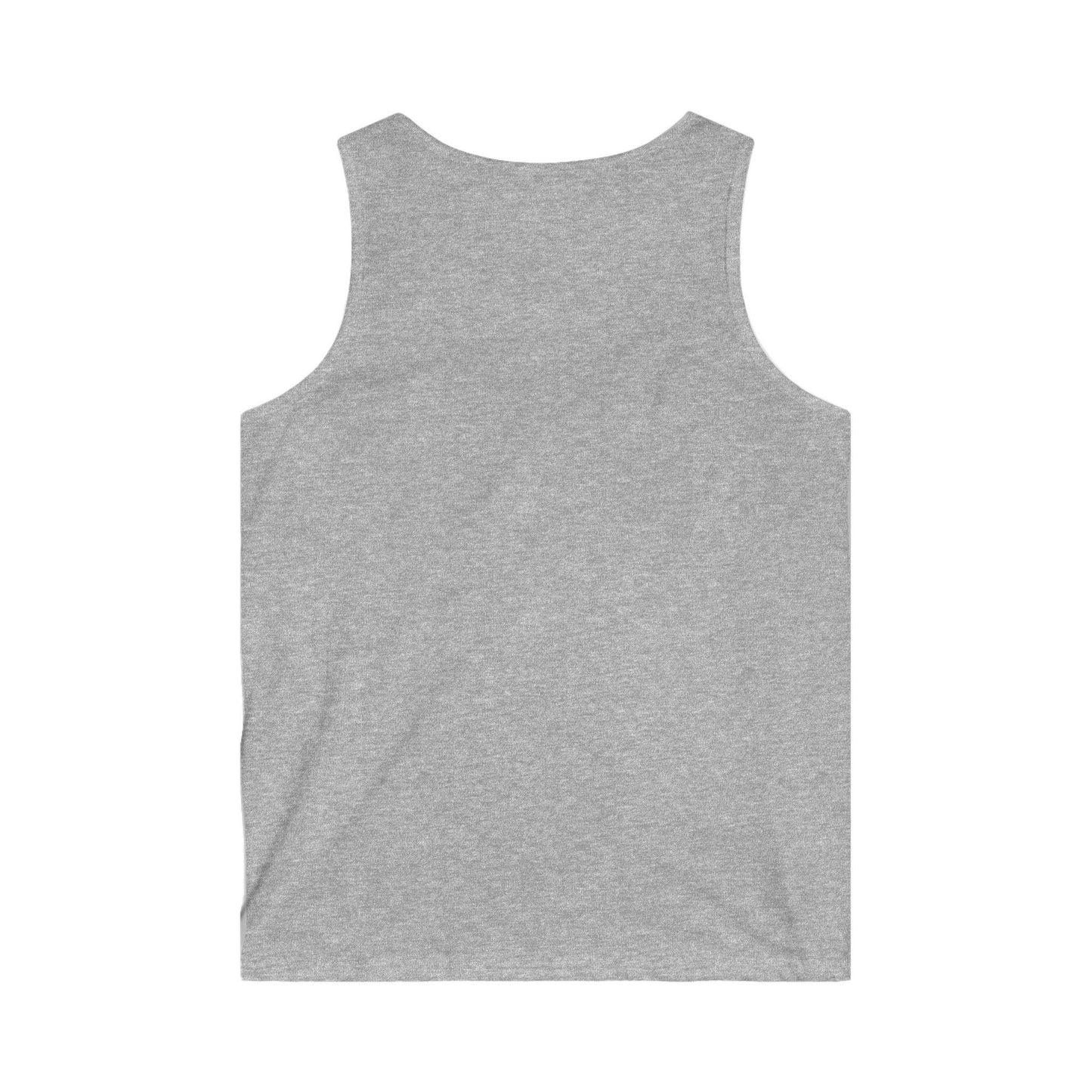 Gray tank top on a white background