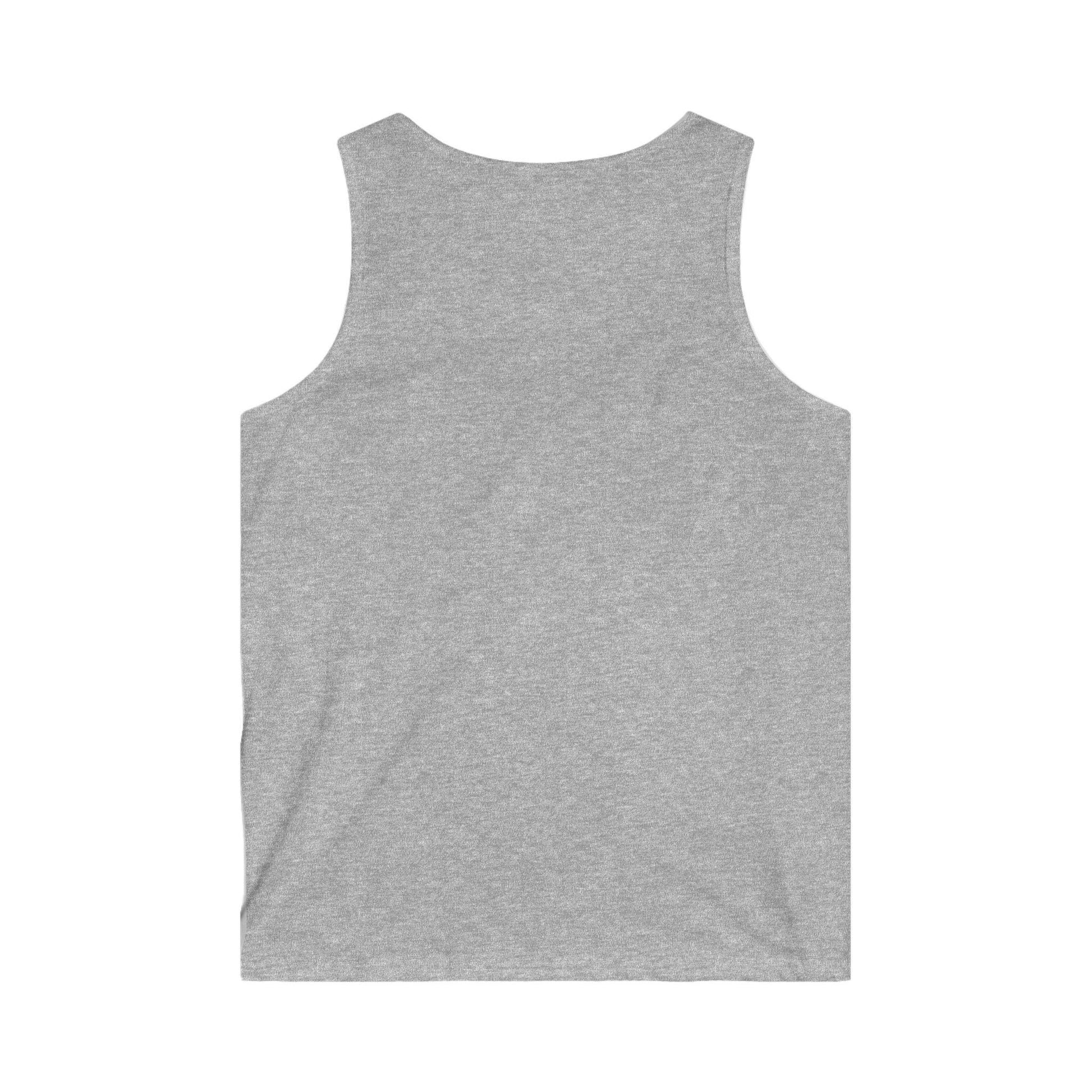 Gray tank top on a white background
